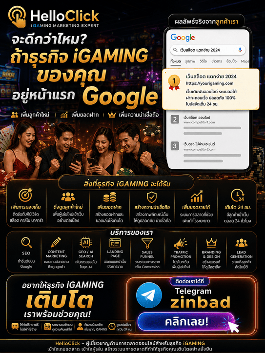 การตลาด igaming