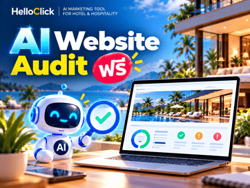 AI Website Audit ฟรี สำหรับโรงแรม