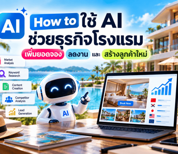 How to เลือกเครื่องมือ AI สำหรับโรงแรม: ใช้ AI ทำอะไรได้บ้างในธุรกิจ Hospitality